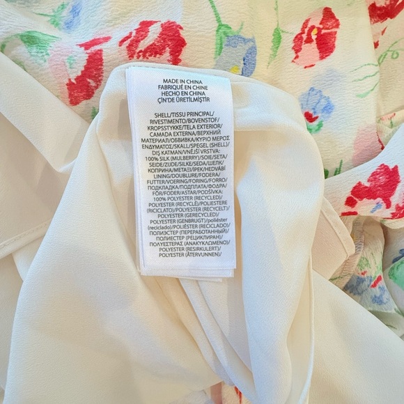 Polo Ralph Lauren Nimes Crepe Mulbery SILK Floral Maxi Dress - Picture 11 of 13